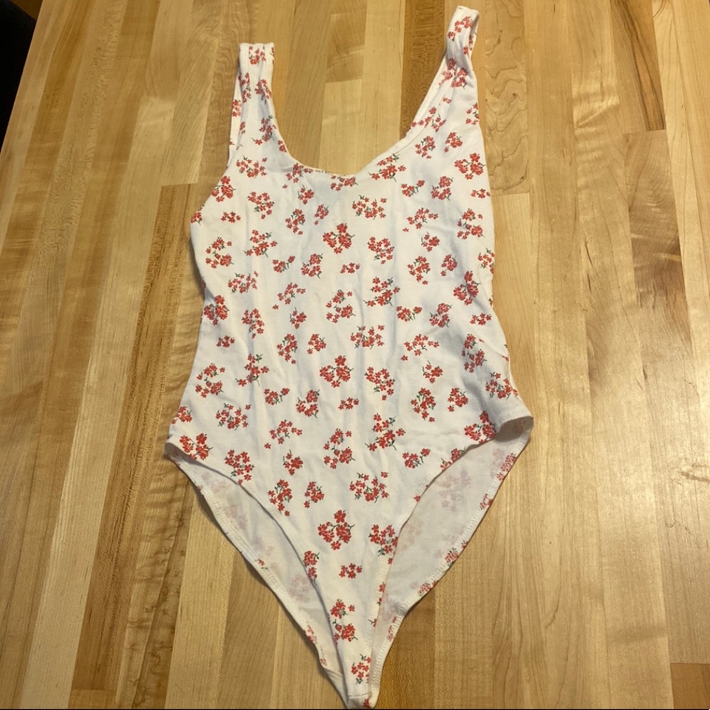 Floral onesie